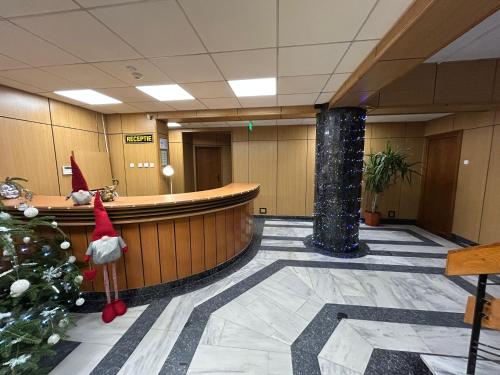 Khu vực sảnh/lễ tân tại Montana Inn Slănic Moldova