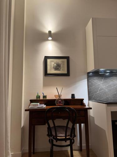 Et tv og/eller underholdning på Luxury San Babila Apartment