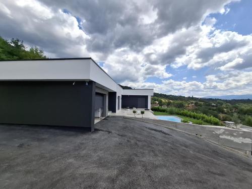 Naturlandschaft in der Nähe der Villa