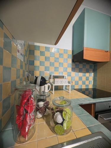 Køkken eller tekøkken på La Casa di Anna