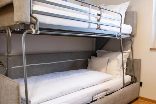 En eller flere senge i et værelse på Haus Alpspitzblick Harmonie