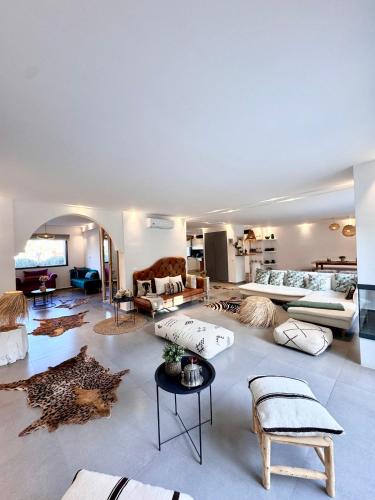 Et opholdsområde på La Villa Atlantis