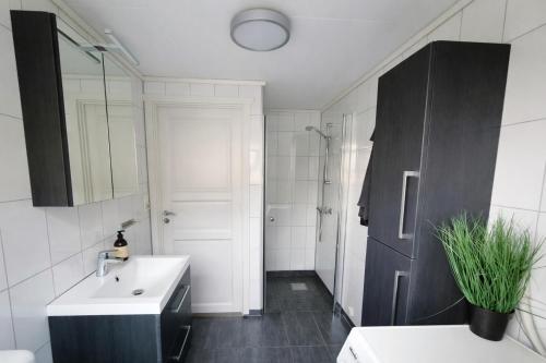 Phòng tắm tại Etne Hytter