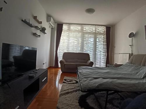 TV/Unterhaltungsangebot in der Unterkunft Linda Apartments- Arena