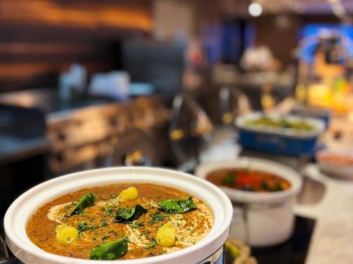 Mad på hotellet eller i nærheden