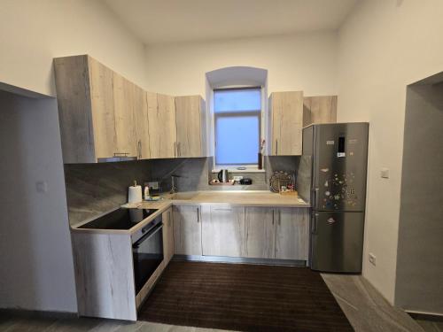 Køkken eller tekøkken på Sarajevo central quiet apartment,private free parking