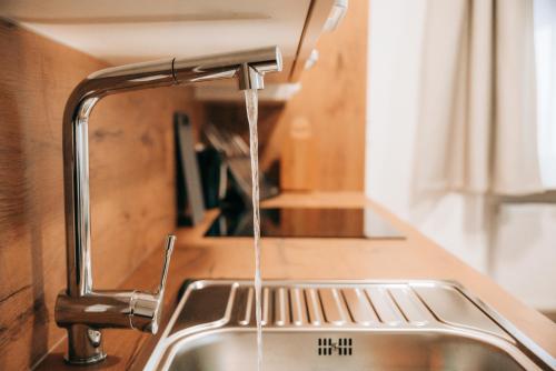 Kuchyň nebo kuchyňský kout v ubytování Convita