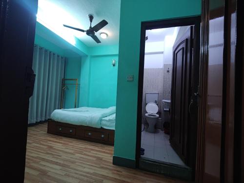 Krevet ili kreveti u jedinici u okviru objekta Kaphi Homes