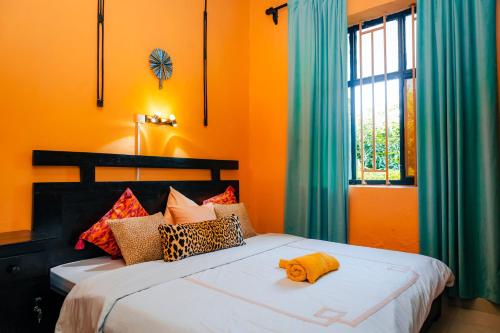 Postel nebo postele na pokoji v ubytování Ibuye Villa Holiday Home