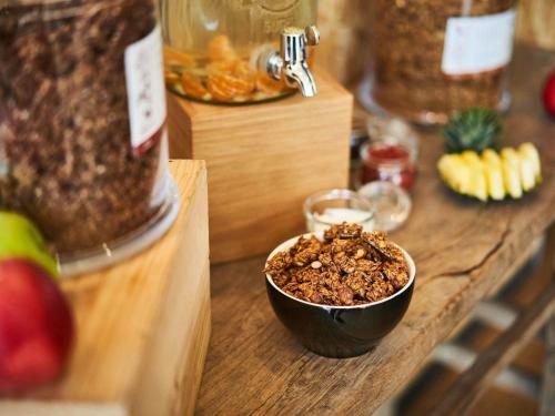 Nourriture dans l'hôtel ou à proximité