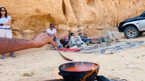 Gasten van Wadi Rum Karolina Bubbles camp