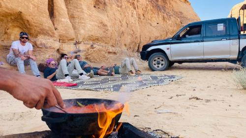 Gasten van Wadi Rum Karolina Bubbles camp