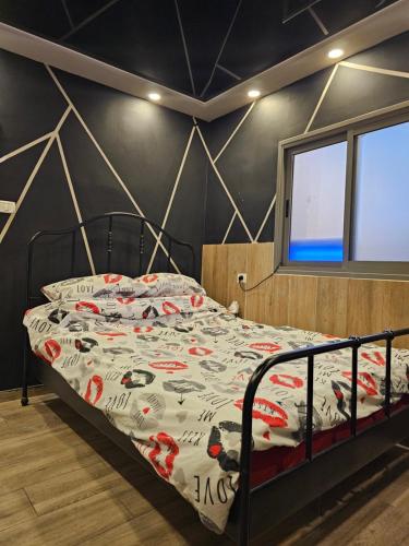 Postel nebo postele na pokoji v ubytování פאטה מורגנה רויאל - מתחם פרטי עם בריכה פרטית