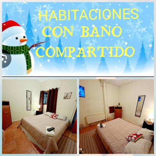 Postel nebo postele na pokoji v ubytování Patagonia Mágica