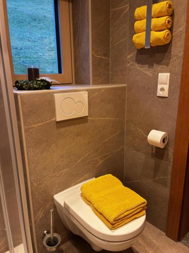 Et badeværelse på Landhaus Geisler