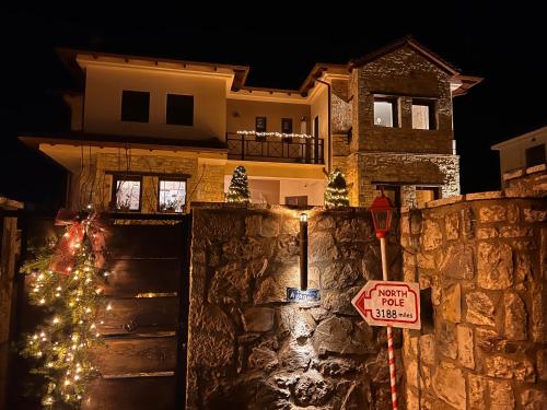 Bygningen som feriehuset ligger i