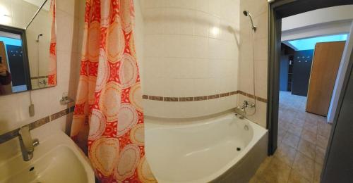 Koupelna v ubytování Gurko Finest