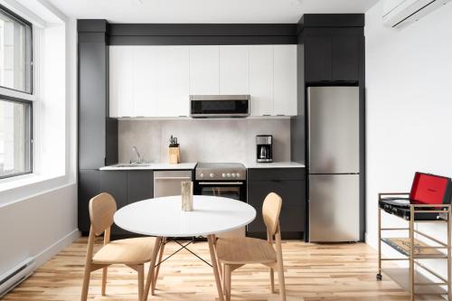 Et opholdsområde på The Alexander Hotel - Old Montreal