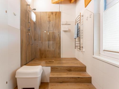 Phòng tắm tại Salzach Lodge