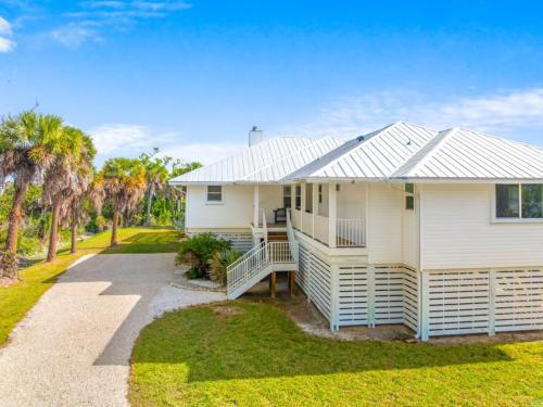 Bygningen som feriehuset ligger i