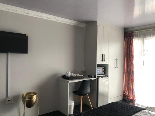 Køkken eller tekøkken på Bonnie Guest house