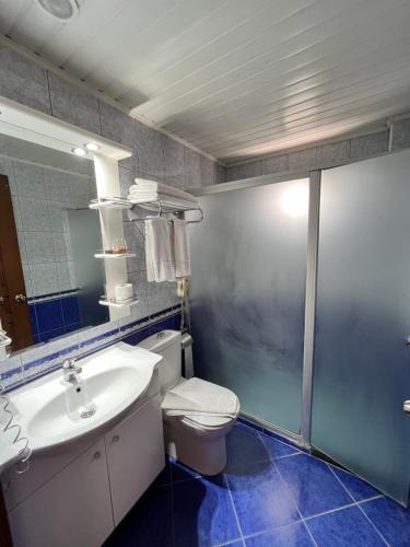 Et badeværelse på Hotel Royal Hill