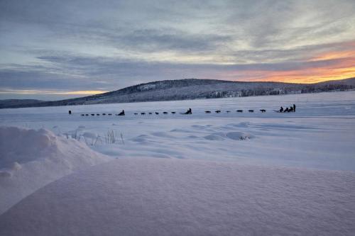 Naturlandskabet i nærheden af villaen