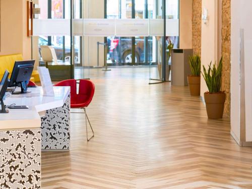 Khu vực sảnh/lễ tân tại Mercure Firenze Centro