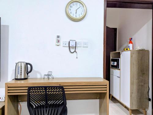 Køkken eller tekøkken på Cozy Comfort Studio Central Muscat