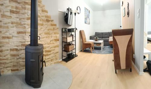 Een zitgedeelte bij Pod orzechem