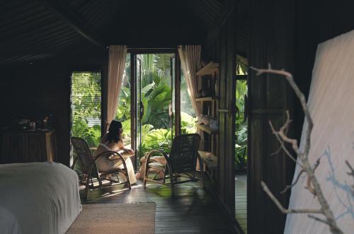 Zahrada ubytování Sadela Retreat