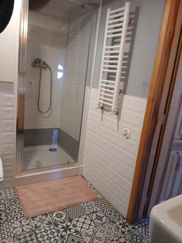 Phòng tắm tại Italiano Vero Apartamenty