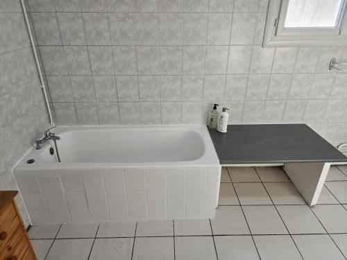 Koupelna v ubytování Gîte Horizons Landais Séjour professionnel et vacances dans les Landes