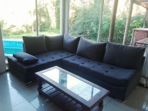 Khu vực ghế ngồi tại Casa del bosque