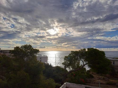 Naturlandskabet i nærheden af lejlighedshotellet