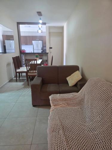 Khu vực ghế ngồi tại Beachfront Apartment