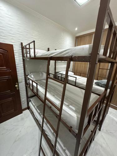 Postel nebo postele na pokoji v ubytování Rio Waves Hostel Copacabana