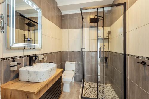 Et badeværelse på LuxA