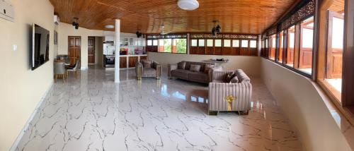 Et opholdsområde på Roots