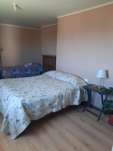 Postel nebo postele na pokoji v ubytování Loft vista a la bahía