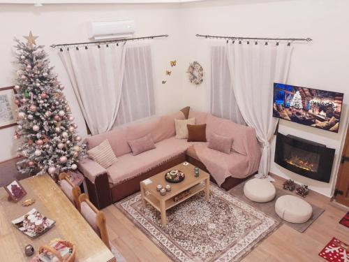 Et opholdsområde på Pelion Malaki- Casa Verde