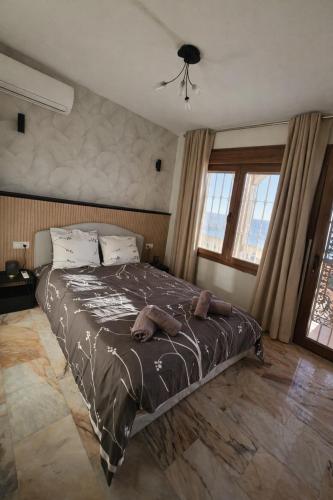 Luxury Andalusian Villa with Panoramic Mediterranean Sea Views & Private Pool & Multi-Level Gardens