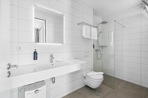 Et badeværelse på Chogogo Dive & Beach Resort Bonaire