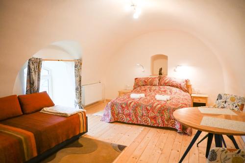 Posezení v ubytování U Starého zámku