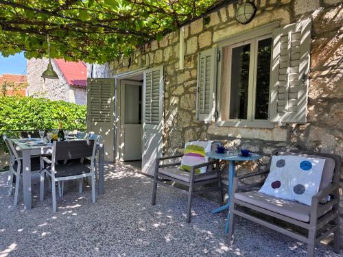 Patio nebo venkovní prostory v ubytování Villa Franca - with private garden, near beach