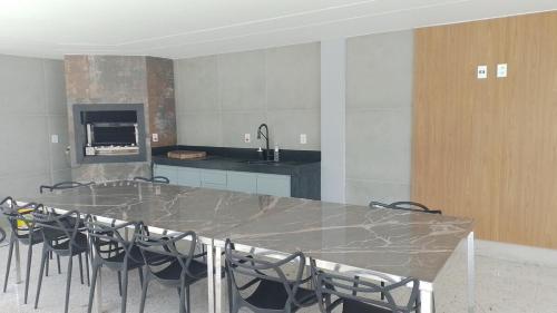 Køkken eller tekøkken på Mansão de Luxo em Domingos Martins