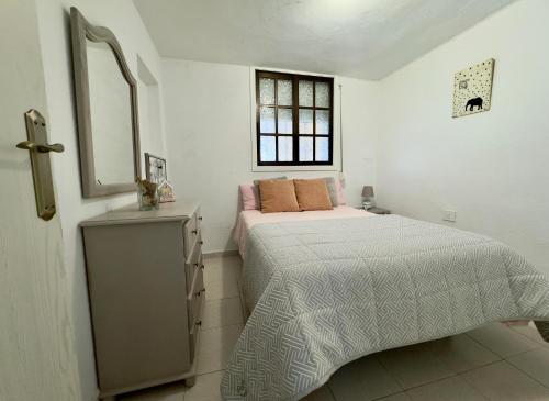 Postel nebo postele na pokoji v ubytování Mirador 1 - Mirador El Paso