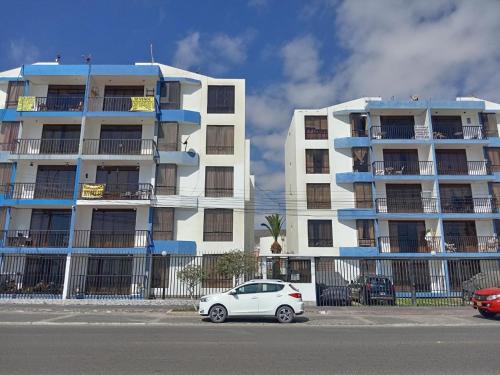 Bygningen som lejligheden ligger i