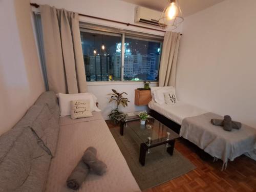 Postel nebo postele na pokoji v ubytování Tu mejor opcion en BA