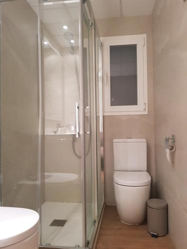 Phòng tắm tại Apartamento Aguadulce Mar